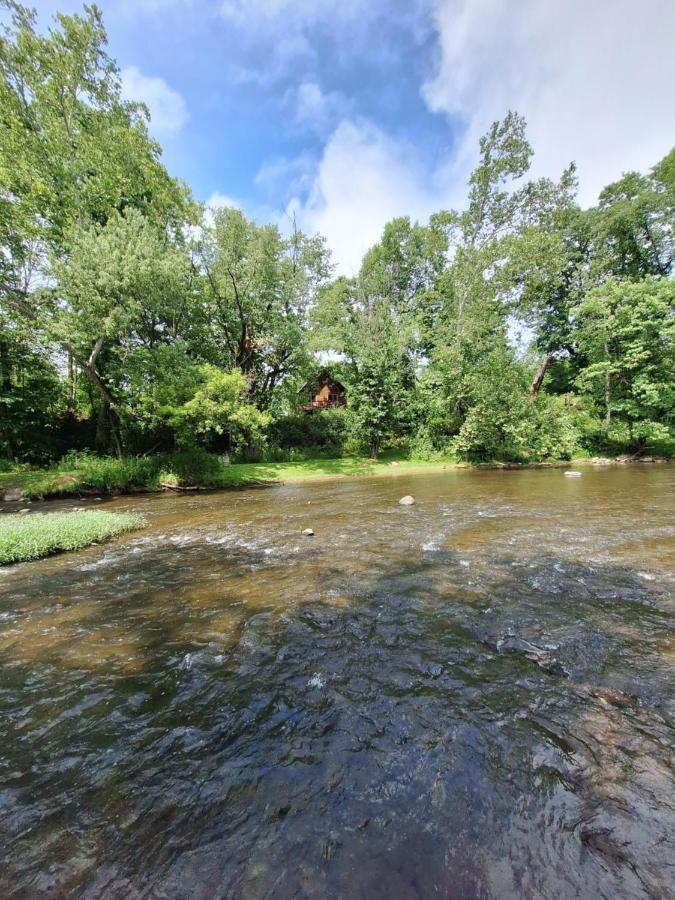Neshannock Creekside Log Cabin Volant Zewnętrze zdjęcie